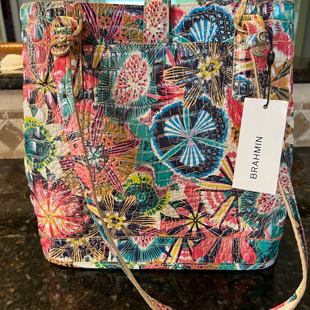 Brahmin Fiona Desert Bloom hand bag
